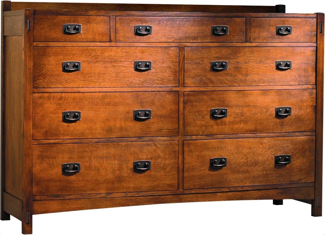 Stickley Oak Mission Classics 437321069 Dresser Williams & Kay Dressers